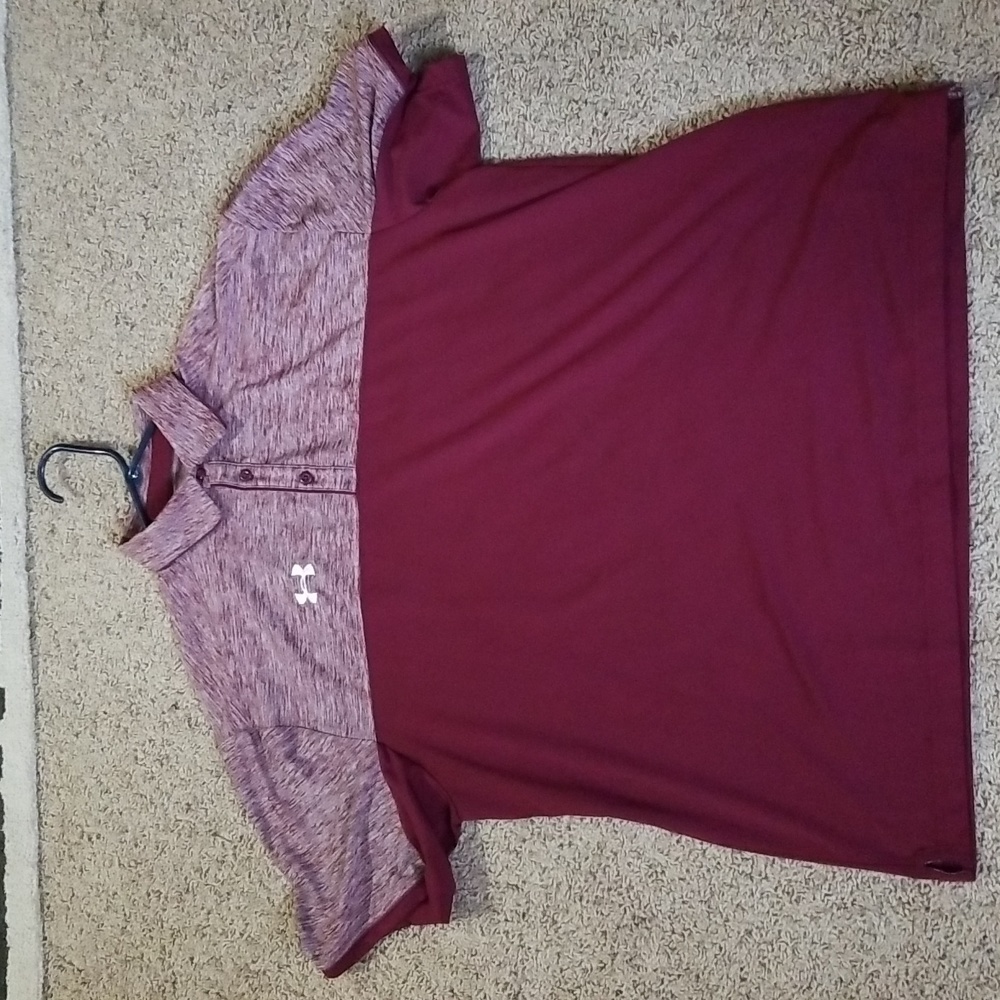 Mens Under Armour Heatgear Polo Shirt